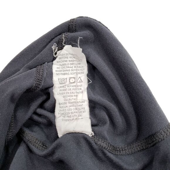 Brooks True Runner 1/4 Zip Pullover XS Women Gray Stand Up Spellout Thumb Holes - Picture 9 of 12